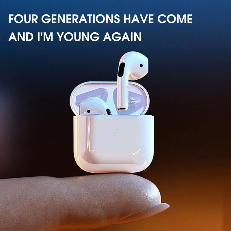 Навушники Bluetooth Air Music 4 white 