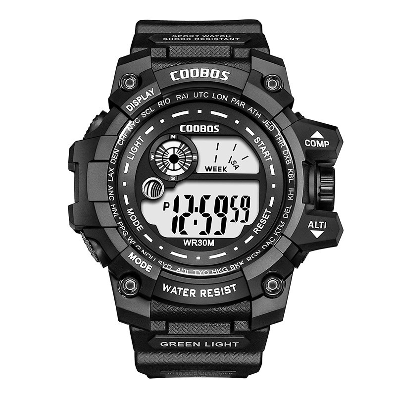 Чоловічий годинник COOBOS black