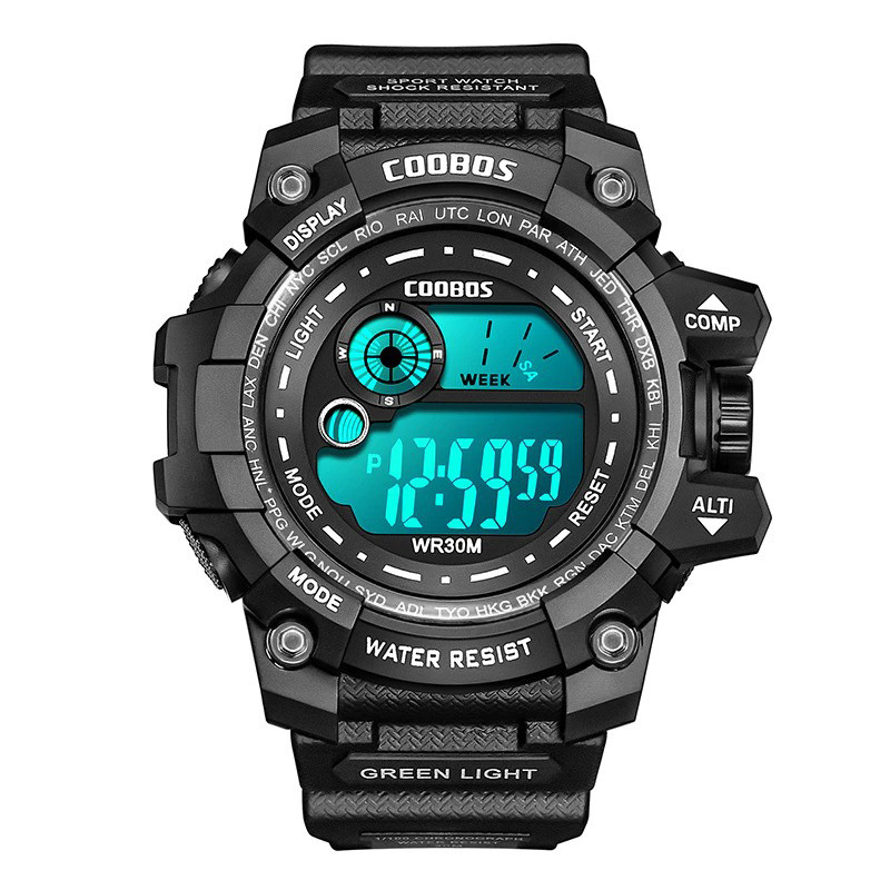 Чоловічий годинник COOBOS black