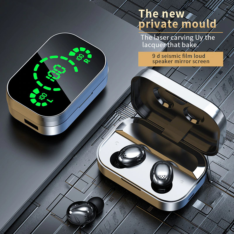 Навушники Bluetooth Air Music + Power Bank 94 Black  
