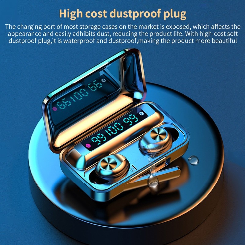 Навушники Bluetooth Air Music + Power Bank 11 Black 