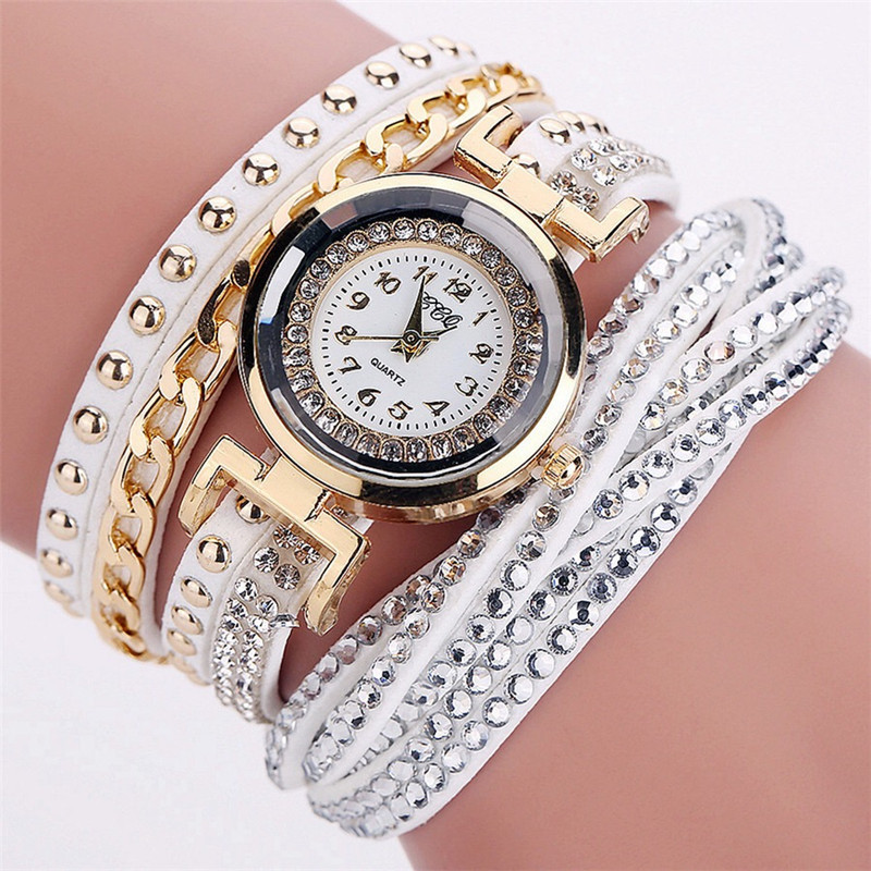Жіночий годинник white №6418 