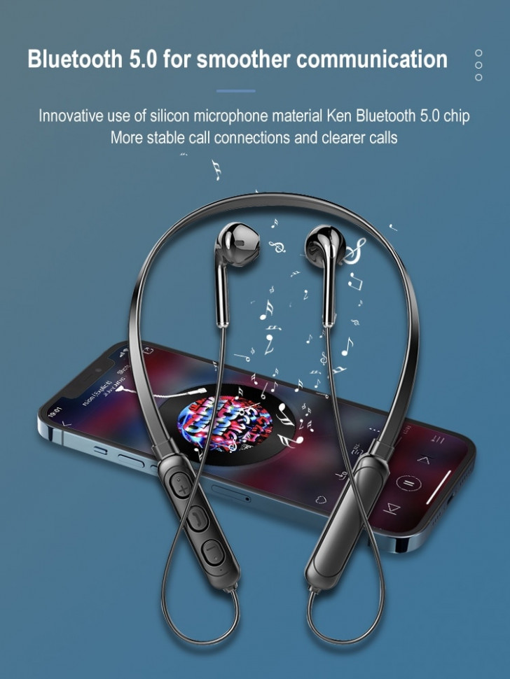 Навушники Bluetooth Air Music 96 black 