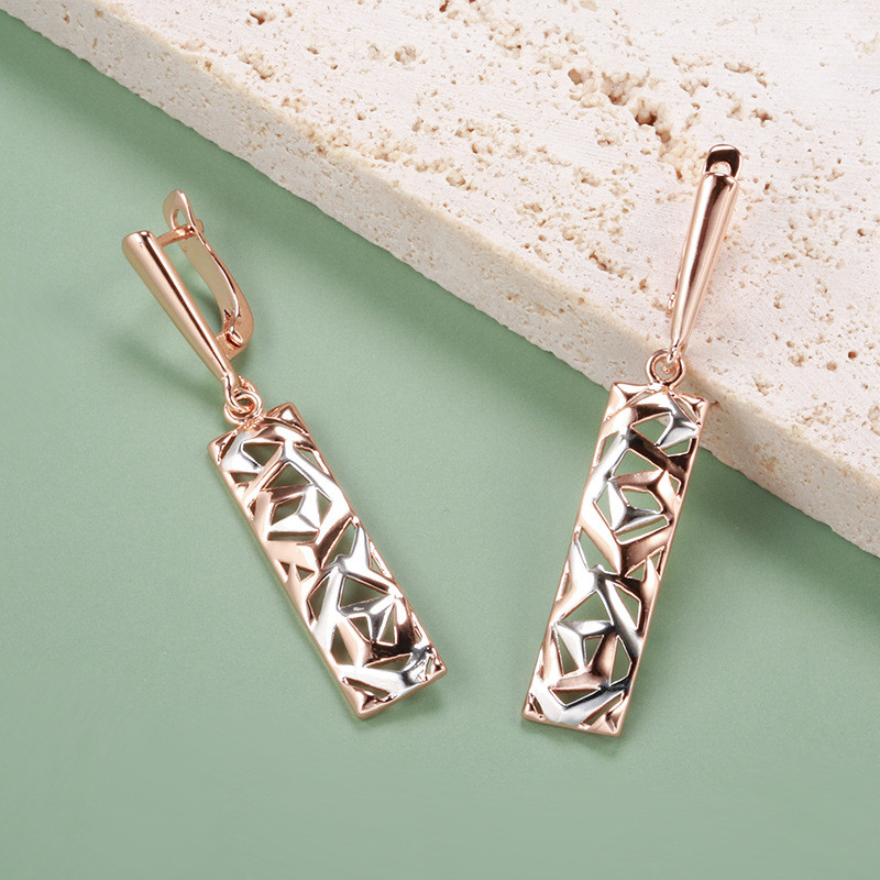 Сережки позолочені №139-77