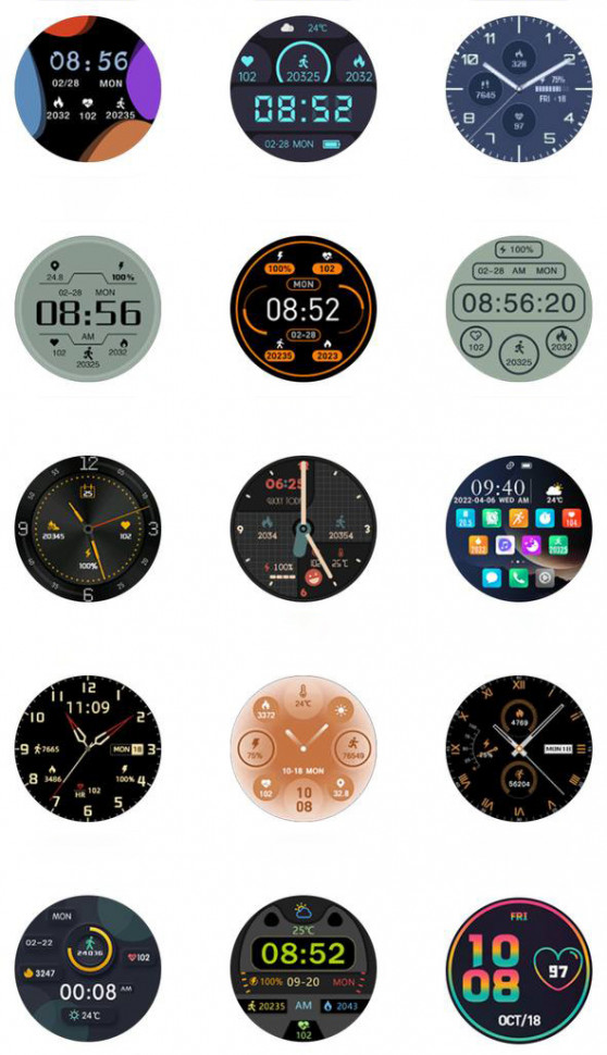 Смарт-годинник Smart Device 95 silver steel, 2 ремінці