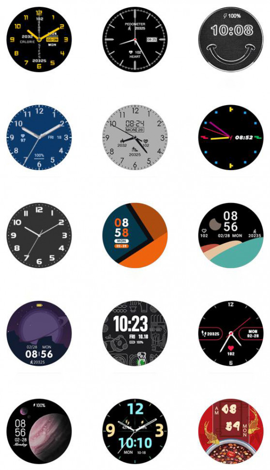 Смарт-годинник Smart Device 95 silver steel, 2 ремінці