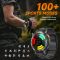Смарт-годинник протиударний Smart Device 25 silver steel, 2 ремінці