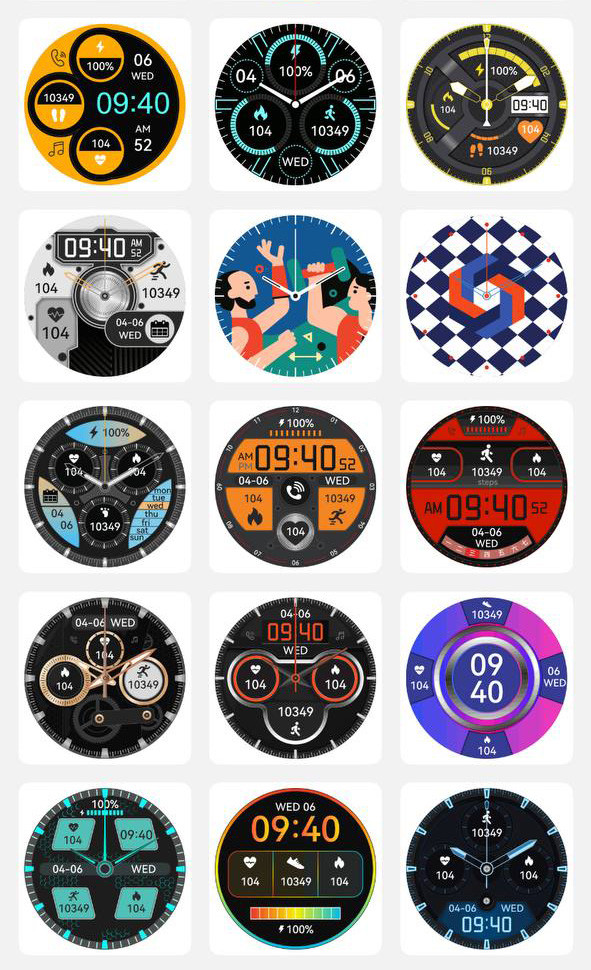 Смарт-годинник протиударний Smart Device 25 silver steel, 2 ремінці