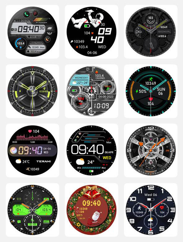 Смарт-годинник протиударний Smart Device 25 silver steel, 2 ремінці