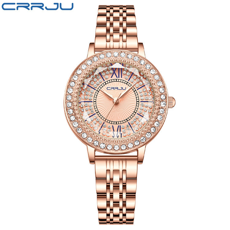 Жіночий годинник CRRJU gold