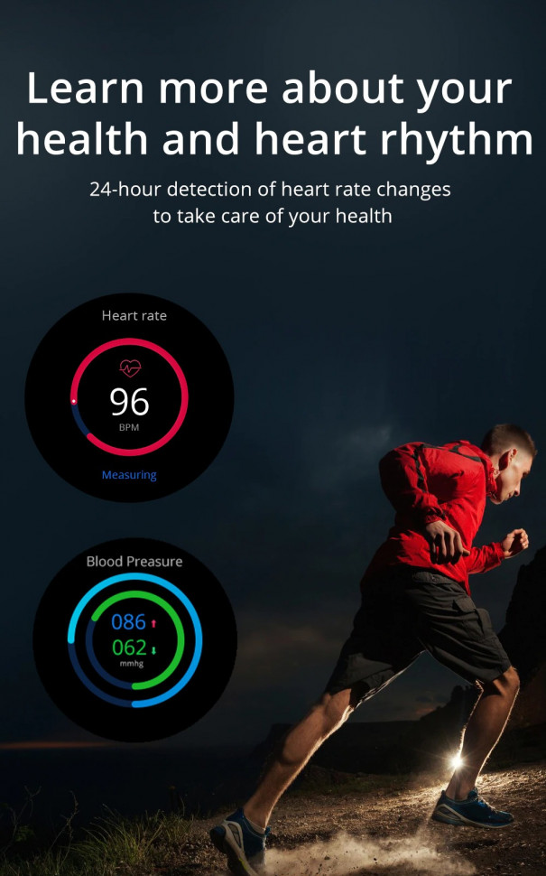 Смарт-годинник протиударний Smart Device 89 black