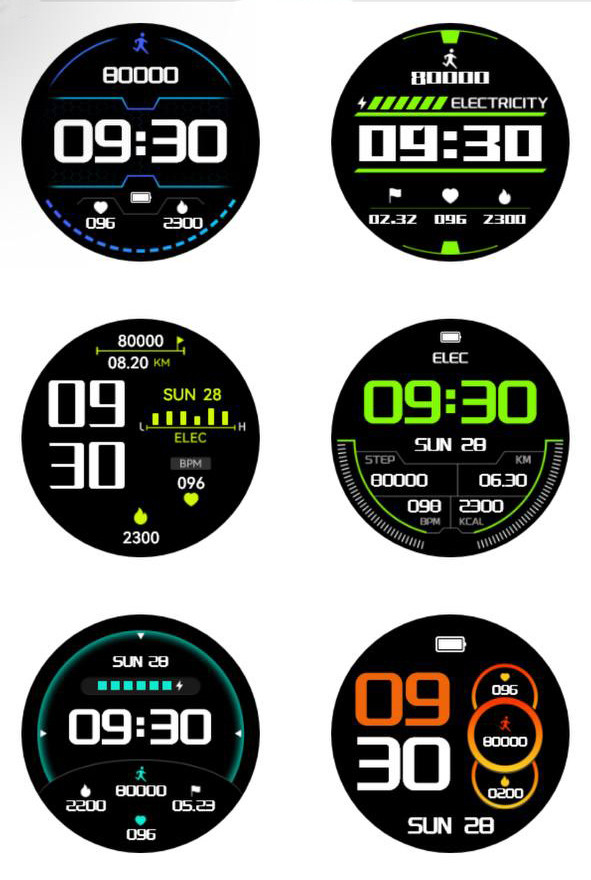 Смарт-годинник протиударний Smart Device 89 black