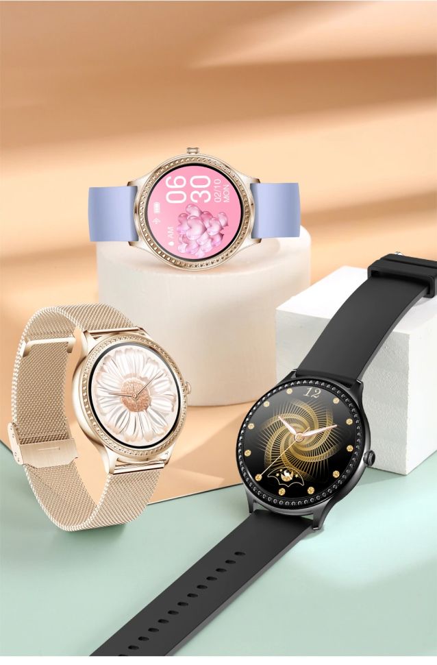 Смарт-годинник Women's Smart Device 5 black steel