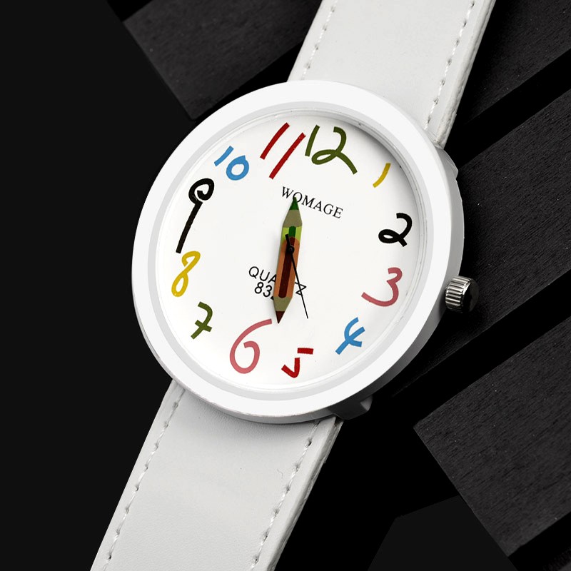 Годинник WoMaGe white