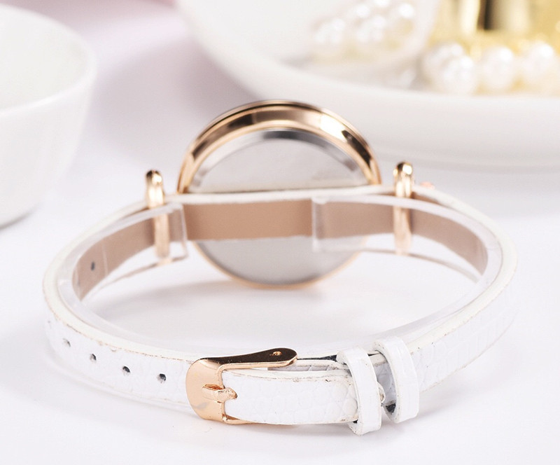 Жіночий годинник white №6423 