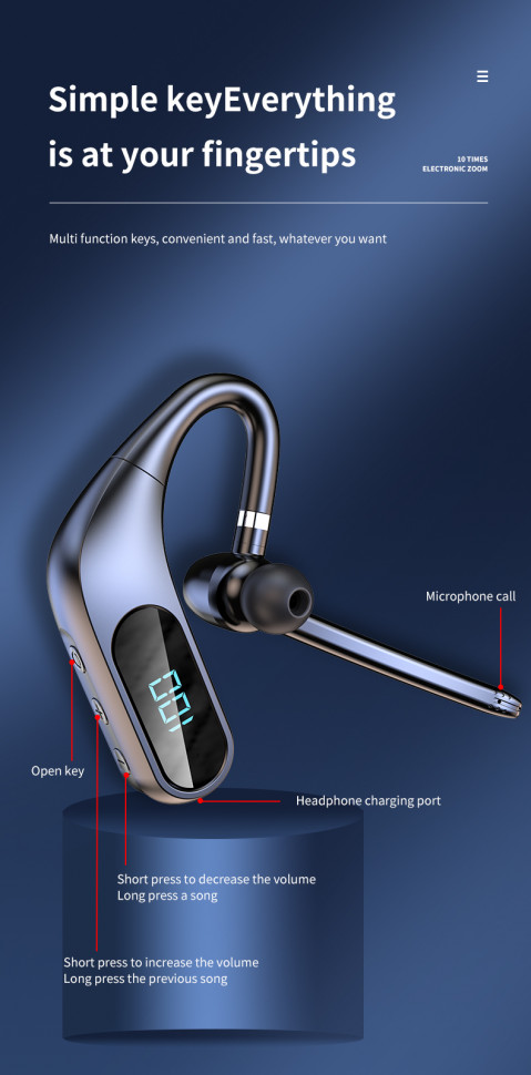 Bluetooth-гарнітура 25 Black  