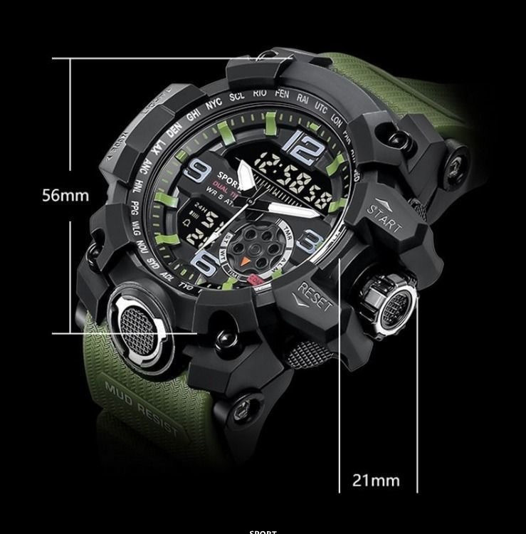 Чоловічий годинник ARMY green №105-19