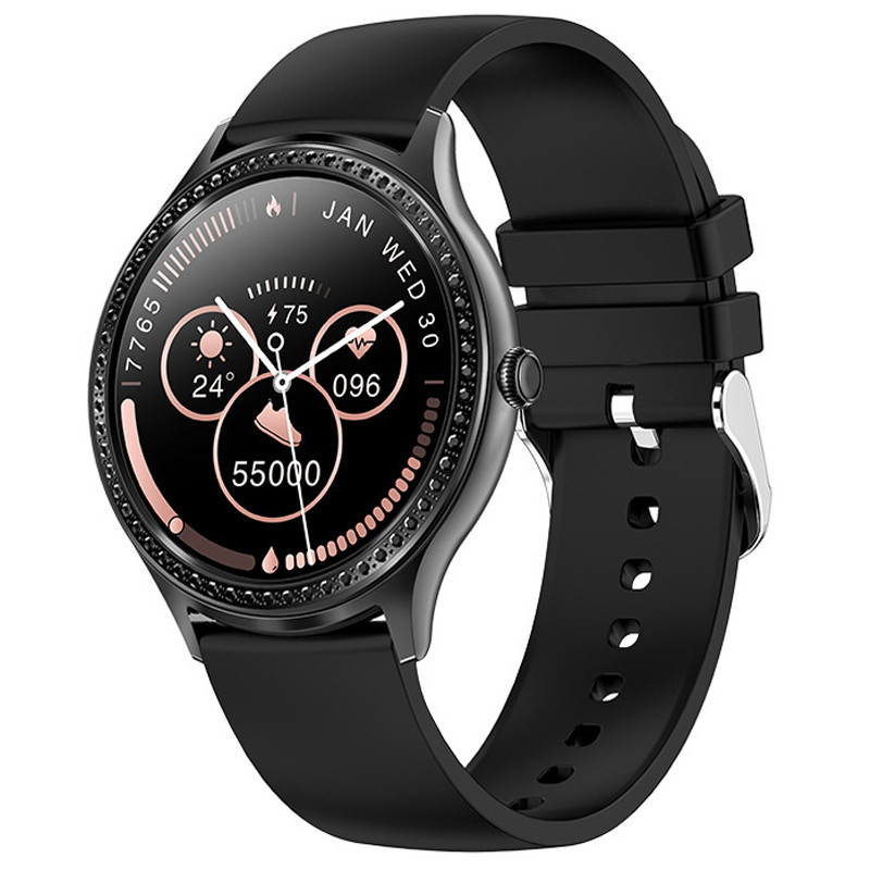 Смарт-годинник Women's Smart Device 5 black silicone