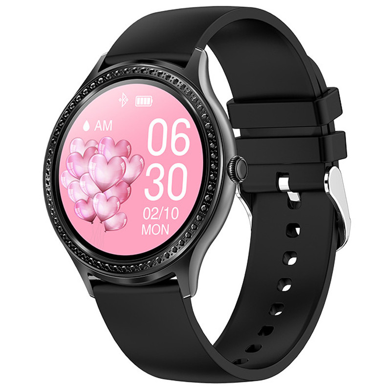 Смарт-годинник Women's Smart Device 5 black silicone