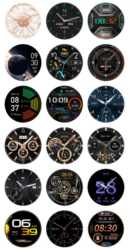 Смарт-годинник Women's Smart Device 5 black silicone