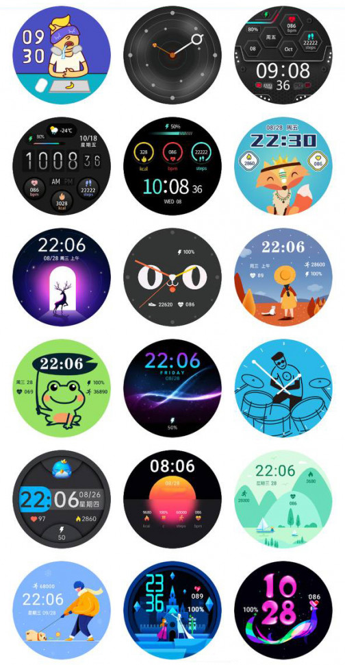 Смарт-годинник Women's Smart Device 5 black silicone