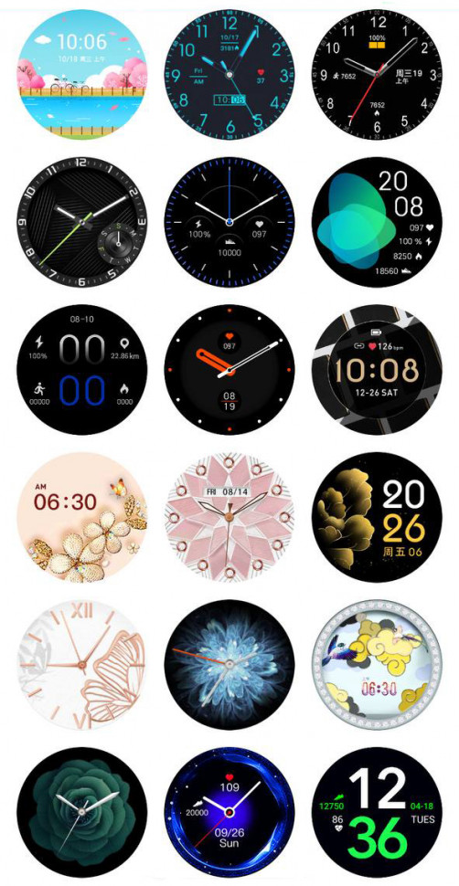 Смарт-годинник Women's Smart Device 5 black silicone