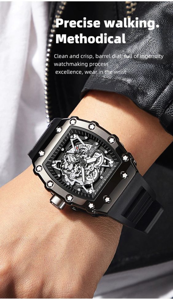 Чоловічий годинник Wlisth black
