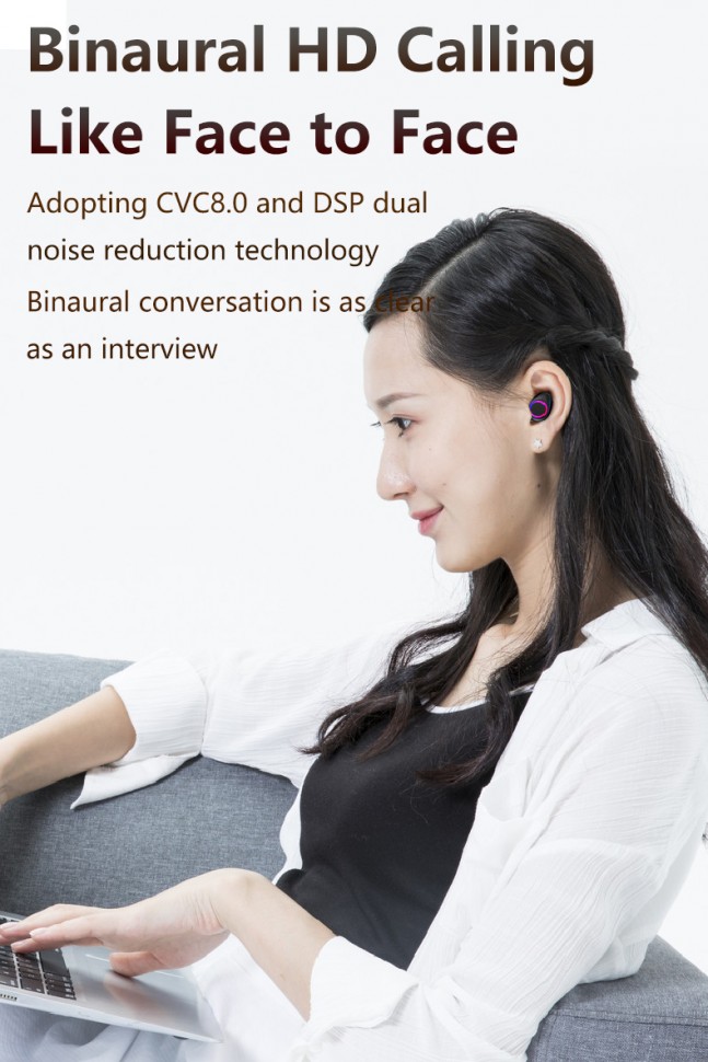 Навушники Bluetooth Air Music + Power Bank Black 49