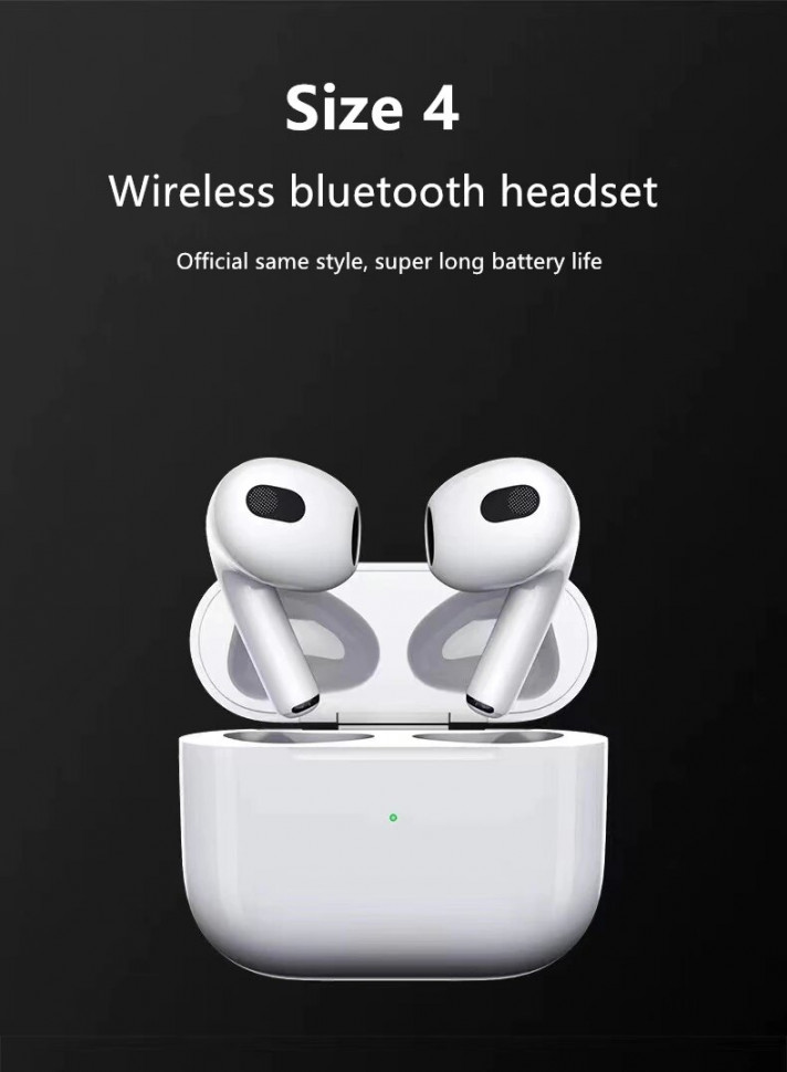 Навушники Bluetooth Air Music 3 white 