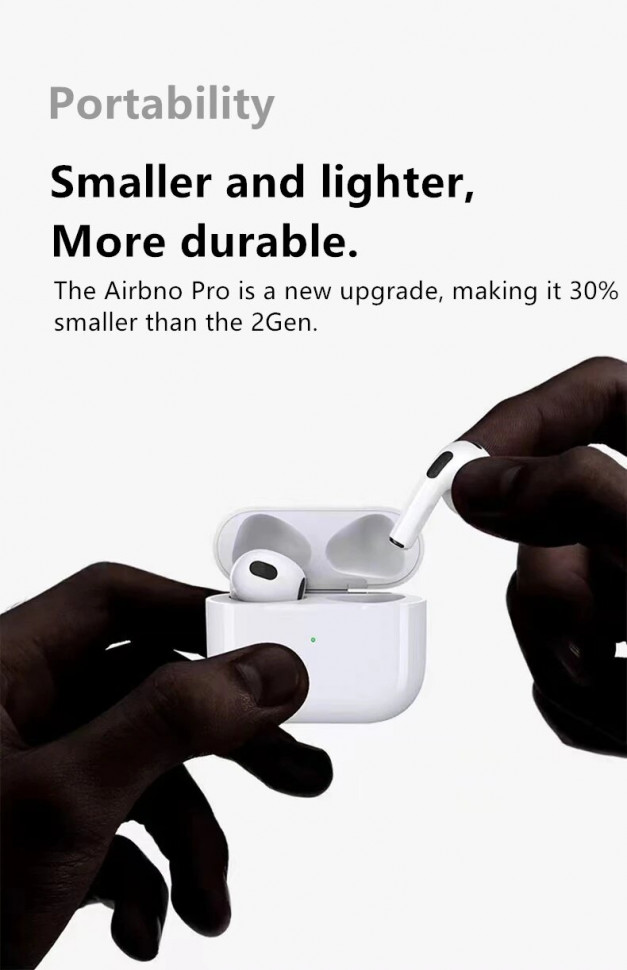 Навушники Bluetooth Air Music 3 white 