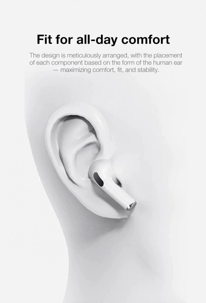 Навушники Bluetooth Air Music 3 white 