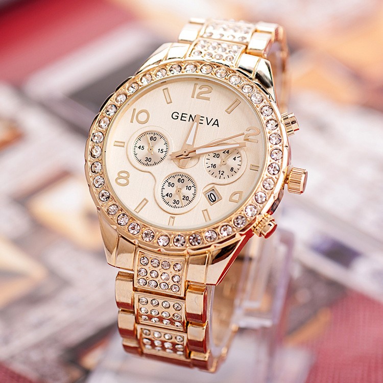 Жіночий годинник GENEVA gold