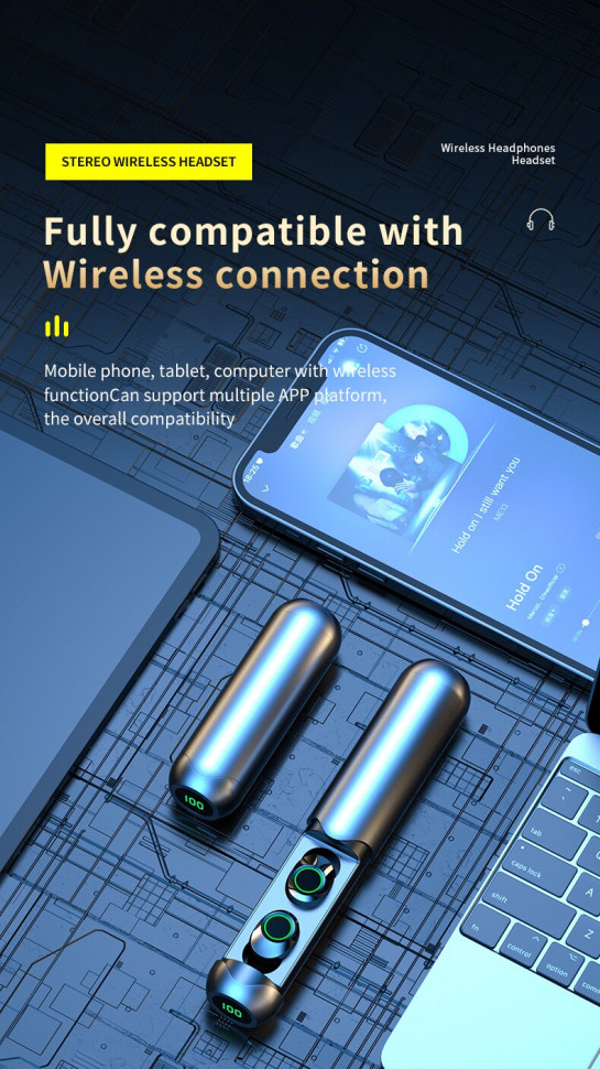 Навушники Bluetooth Air Music 101 