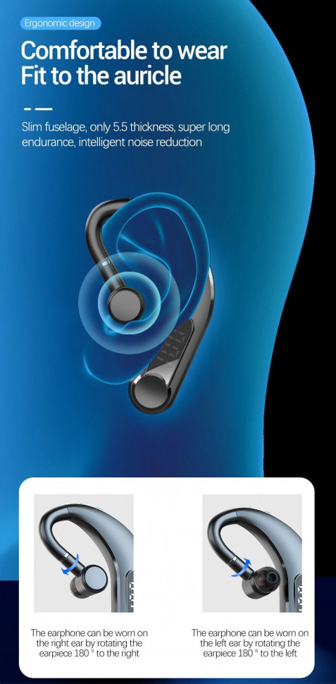 Bluetooth-гарнітура 34 black  
