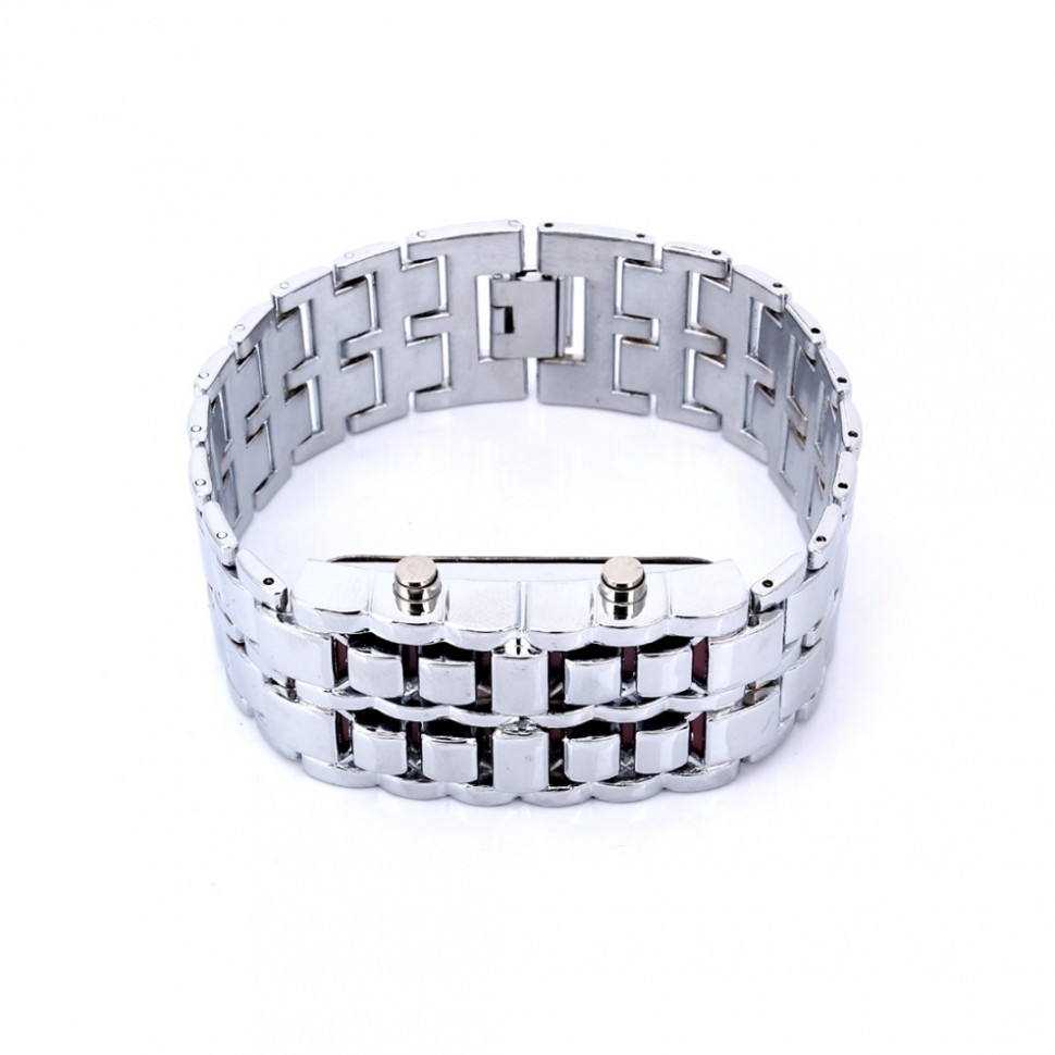 Чоловічий годинник silver №01190 