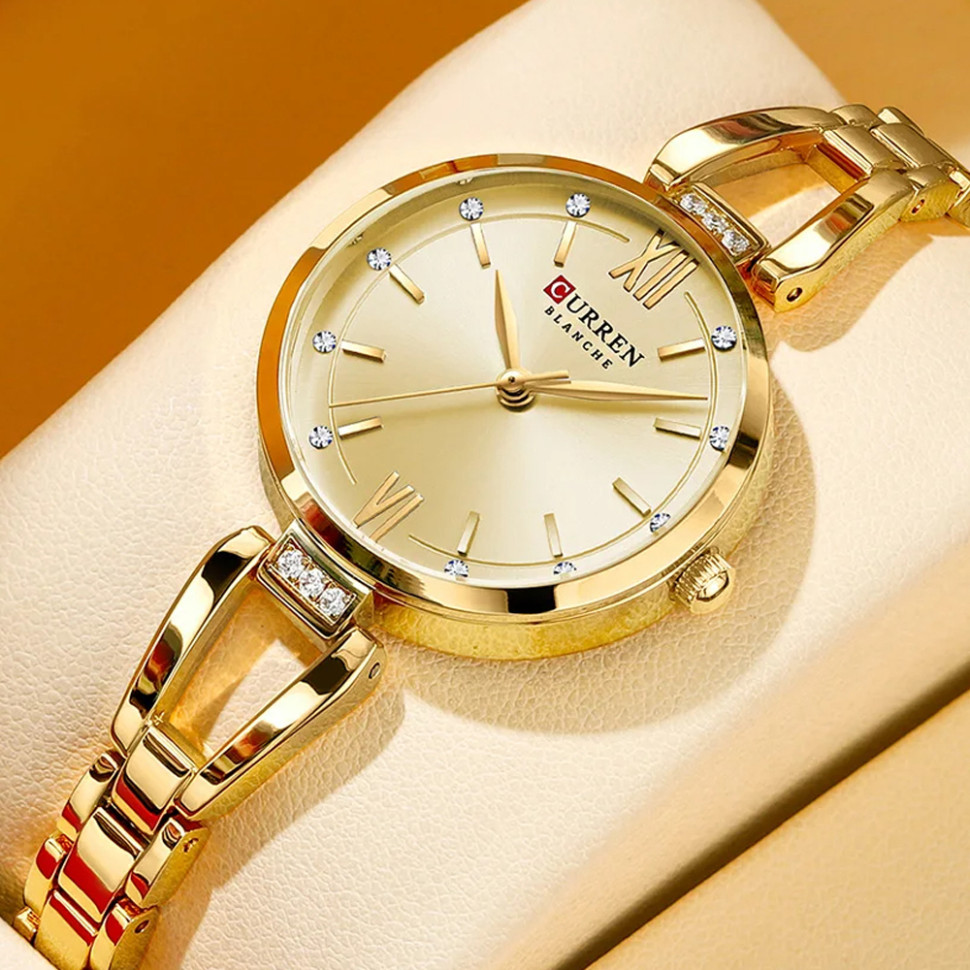 Жіночий годинник CURREN gold