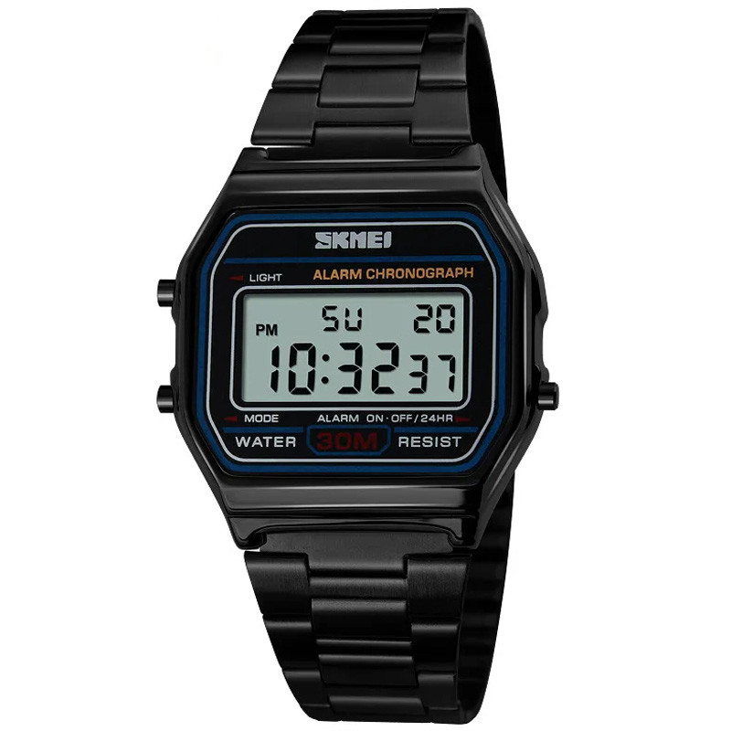 Чоловічий годинник Skmei black