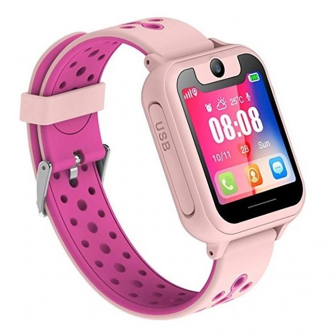 Дитячий смарт-годинник з GPS 6 pink