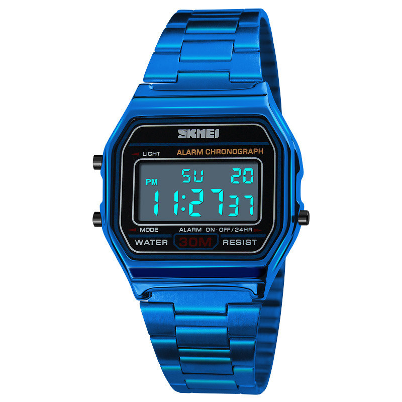 Чоловічий годинник Skmei blue