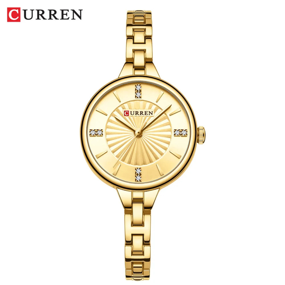 Жіночий годинник CURREN gold 