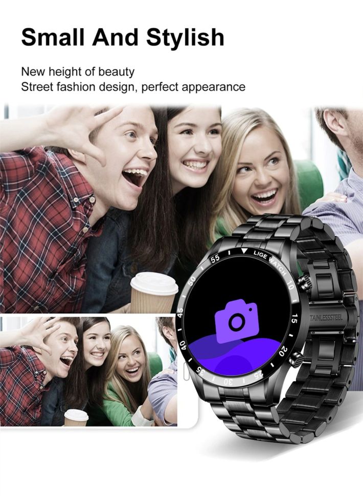 Смарт-годинник Smart Device 76 silver steel