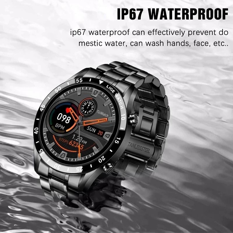 Смарт-годинник Smart Device 76 silver steel