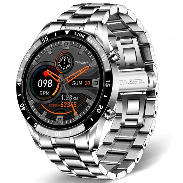 Смарт-годинник Smart Device 76 silver steel