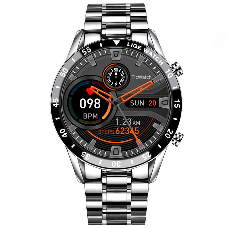 Смарт-годинник Smart Device 76 silver steel