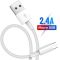 Кабель microUSB Quick Charge White 150 см 