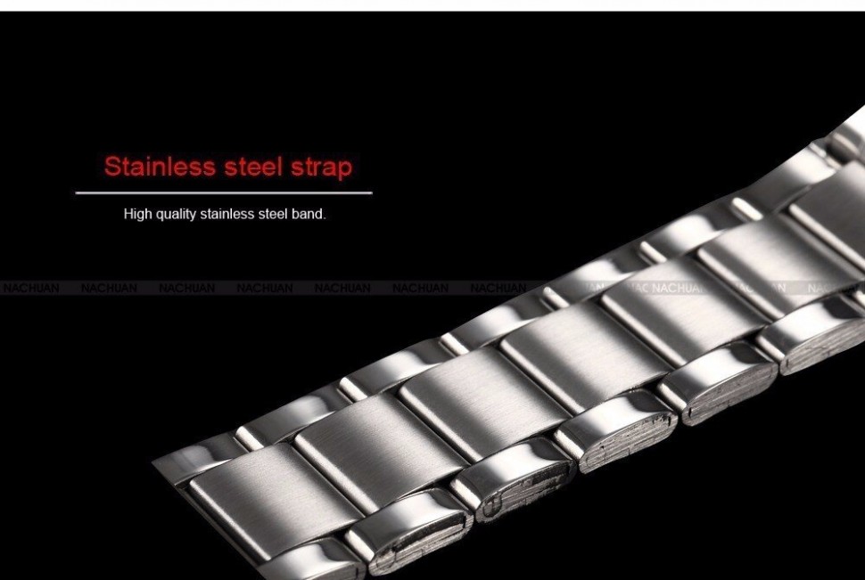 Чоловічий годинник механічний Forsining silver