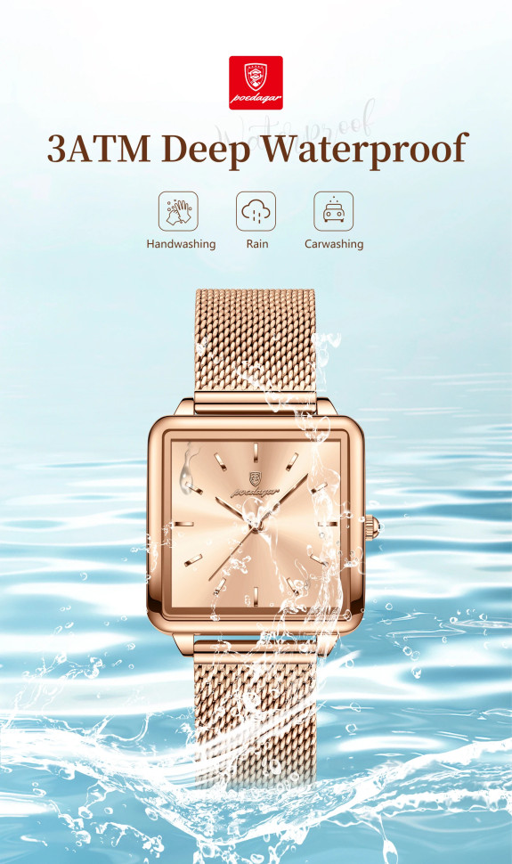 Жіночий годинник Poedagar gold 