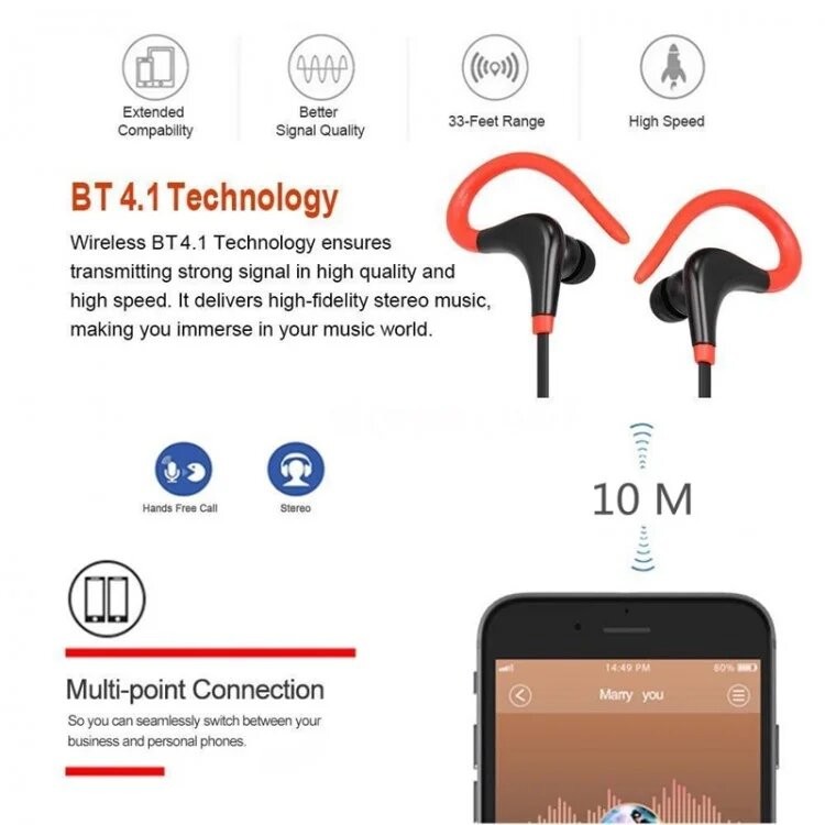 Навушники Bluetooth Air Music 2 black