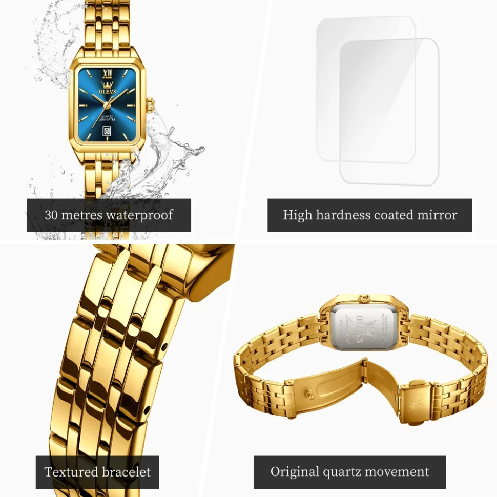 Жіночий годинник OLEVS gold  