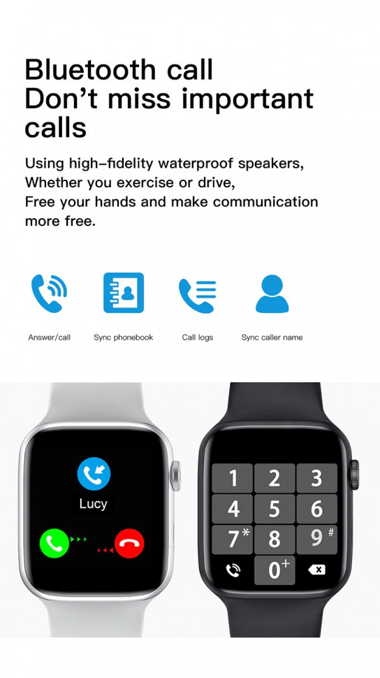 Смарт-годинник Smart Device 77 black  